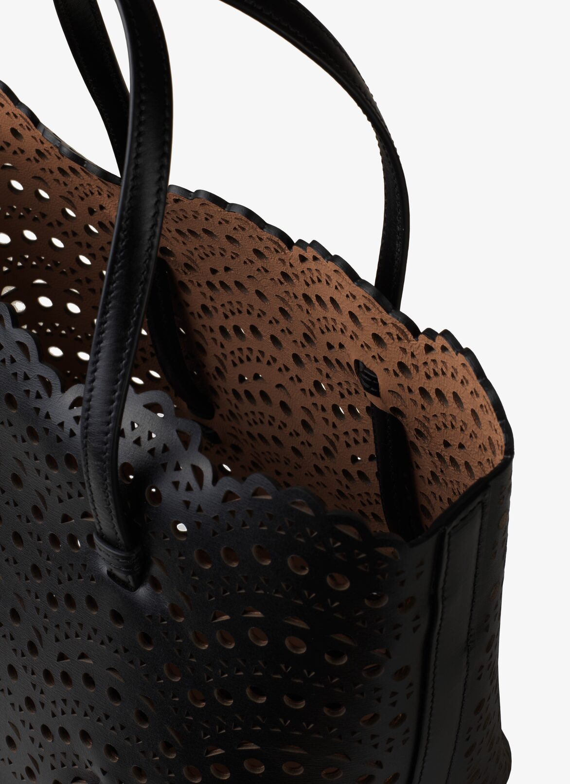 Nicole 17 Tote Bag ALAÏA BLACK NICOLE 17 TOTE BAG